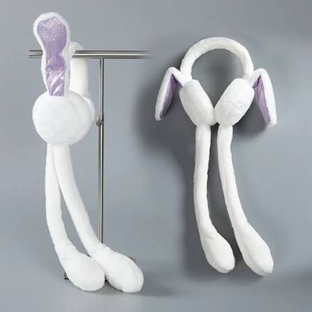 Cute Rabbit Earmuffs for Girls